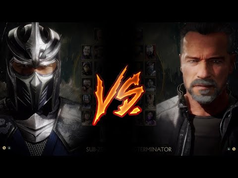 Mortal Kombat 11 - Sub-Zero Vs. The Terminator (VERY HARD)