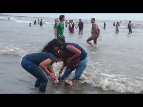 Ansh in Mumbai juhu beach