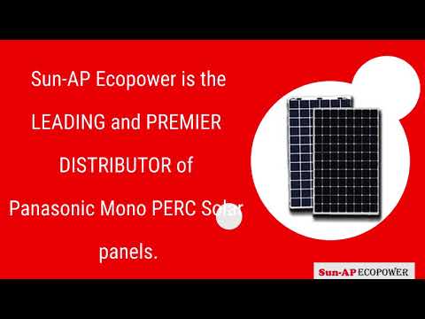 Panasonic 550wp made in India solar panel