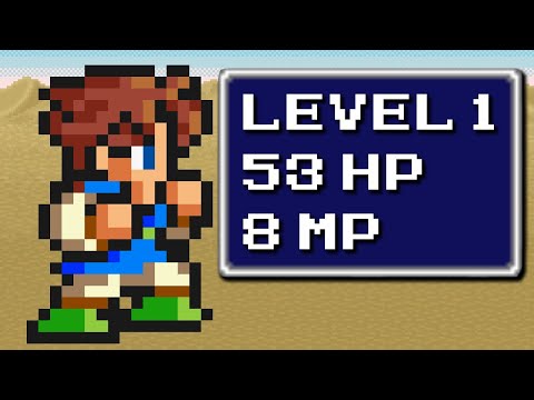 Final Fantasy V - All Bosses At Level 1 (Commentated)