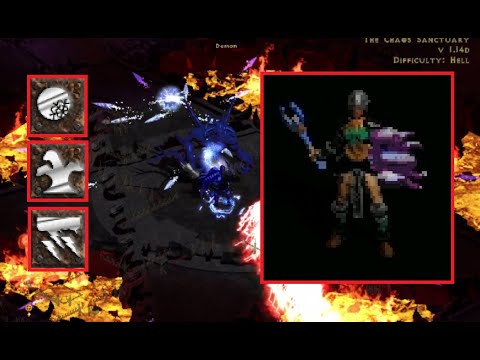 Diablo 2 Classic Sorceress Solo Build