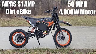 AIPAS S1 AMP Dirt eBike Review - You've Never Ridden Anything Like This