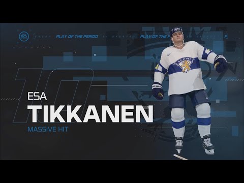 NHL 23 HUT Play of the Period - Esa Tikkanen (PS5) Massive Hit