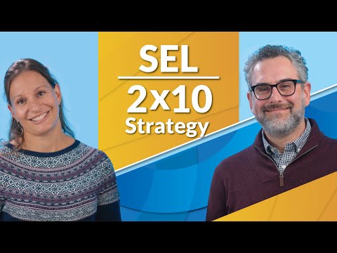 Social Emotional Learning - 2x10 Strategy