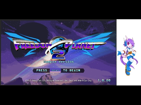 freedom planet 2 sample demo as Lilac