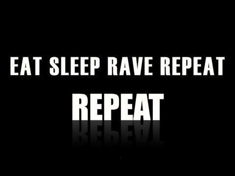 Fatboy Slim & Riva Starr feat. Beardyman - "Eat Sleep Rave Repeat" (Lyric video)