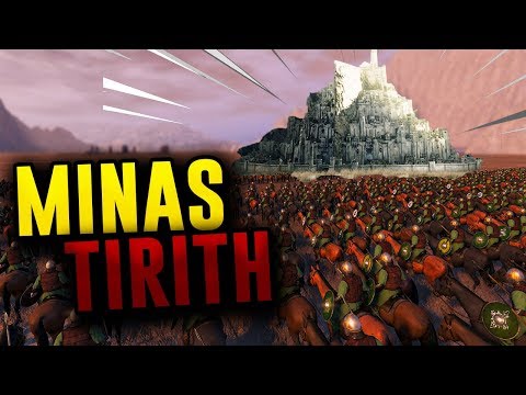 Epic Siege Of Minas Tirith - Total War Rise Of Mordor