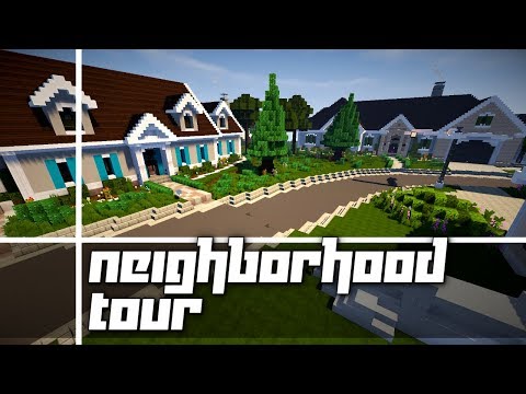 Minecraft: Neighborhood Tour!