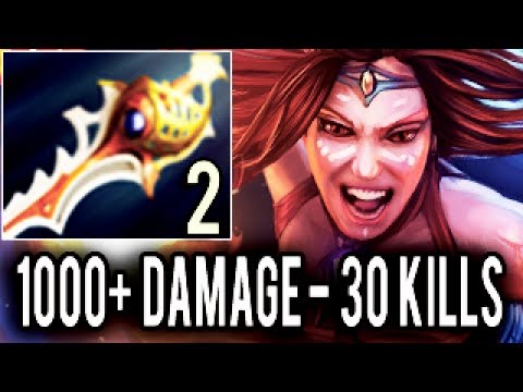 Dendi Carry Lina with 30 Kills Try Hard! ► The F**K YOU Team Dota 2
