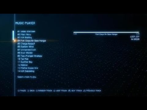 ACE COMBAT™ 7: SKIES UNKNOWN MUSIC SOUNDTRACK 04 FORT GRAYS AIR BASE HANGER