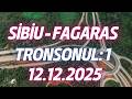 Autostrada A13 Sibiu Făgăraș Lot 1 Makyol Stadiu Lucrări Tur Dronă 4K 12 12 2025