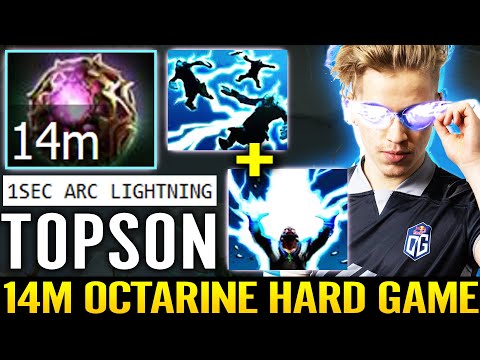 TOPSON [Zeus] WTF MID 14min Octarine Core! Godson vs Rampage PA Super HARD GAME Dota 2 Pro Guide