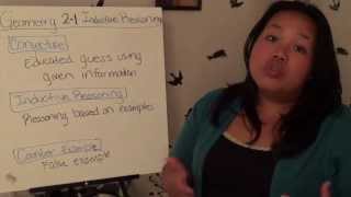 Geometry 2.1 - Inductive Reasoning and Conjecture