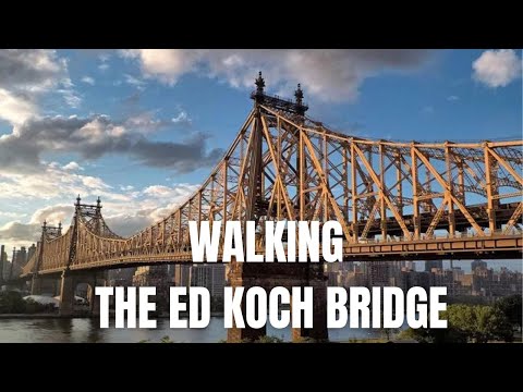 Walking Ed Koch Bridge (59th Street Bridge) 2023 | Walking Tour New York City | Travel Video 2023