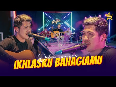 DELVA - IKHLASKU BAHAGIAMU ( Official Live Music )