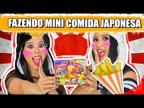 FAZENDO MINI COMIDA JAPONESA | Blog das irmãs Video