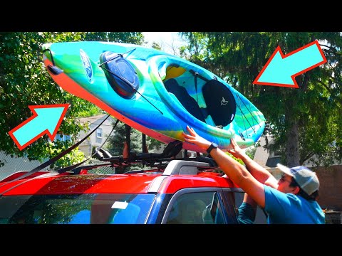 The EASY WAY To Mount A Kayak