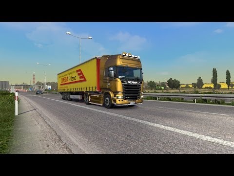Euro Truck Simulator 2 - Scania R730 V8 - Trip: Wroclaw - Katowice