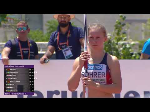 Julia ROHRER — Javelin Throw — European Athletics U18 Championships 2022