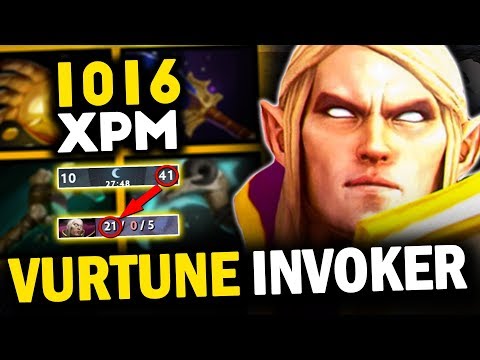 VURTUNE PRO INVOKER | DESTROYED PUB GAME 21 KILLS 0 DEATH NO MERCY - DOTA 2 INVOKER