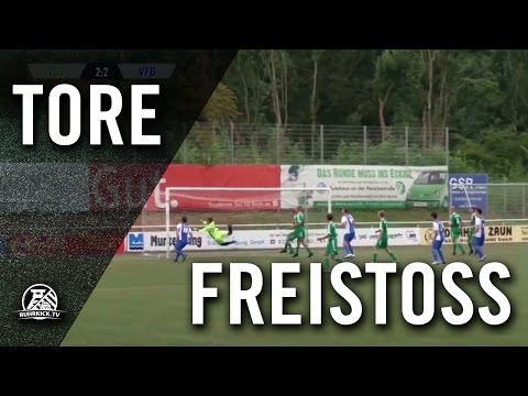 Freistoß-Kracher von Bilal El-Bakouri (VfB Waltrop, U19 A-Junioren) | RUHRKICK.TV