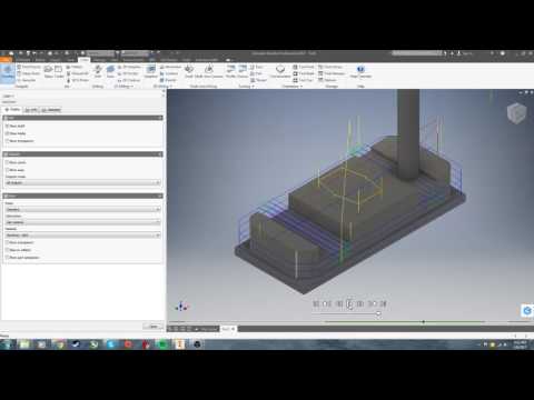 AutoDesk Inventor HSM Professional 2017 Cam Demo