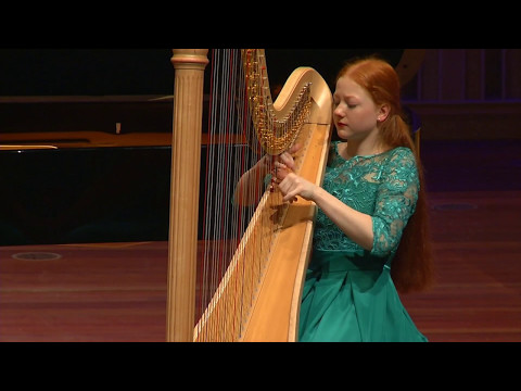 Au Matin (Etude de Concert),  Marcel Tournier - by Inge van Grinsven on harp