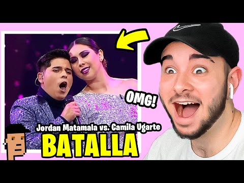 Reaction to Jordan Matamala vs. Camila Ugarte - Como yo te amo | Battles | The Voice Chile