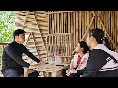 CEO Song told his daughter that he was going abroad again, which made her sad.