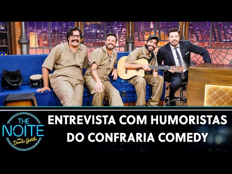 Entrevista com os humoristas do Confraria Comedy | The Noite (07/04/22)