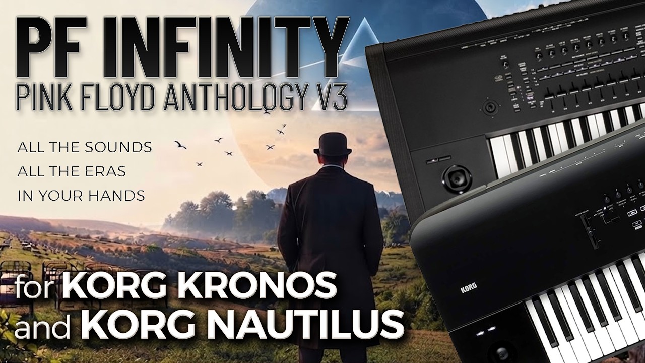 SSX203 - PF Infinity - Pink Floyd Anthology V3 - Korg Nautilus Series ( 128 Combis ) - Video Preview 2