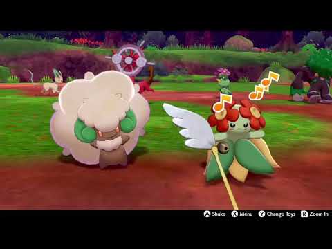 Bellossom and the other grass types chill out in camp