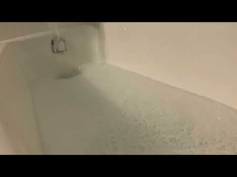 Bathtub Filling ASMR // Filling with Bubbles 3 Hour Loop