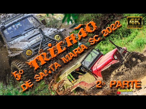 TRILHÃO SANTA MARIA BENEDITO NOVO SC (2º PARTE) JEEP CLUBE AMIGOS DO TORO