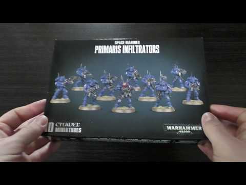 Primaris Infiltrators/Incursors - Unboxing (WH40K)