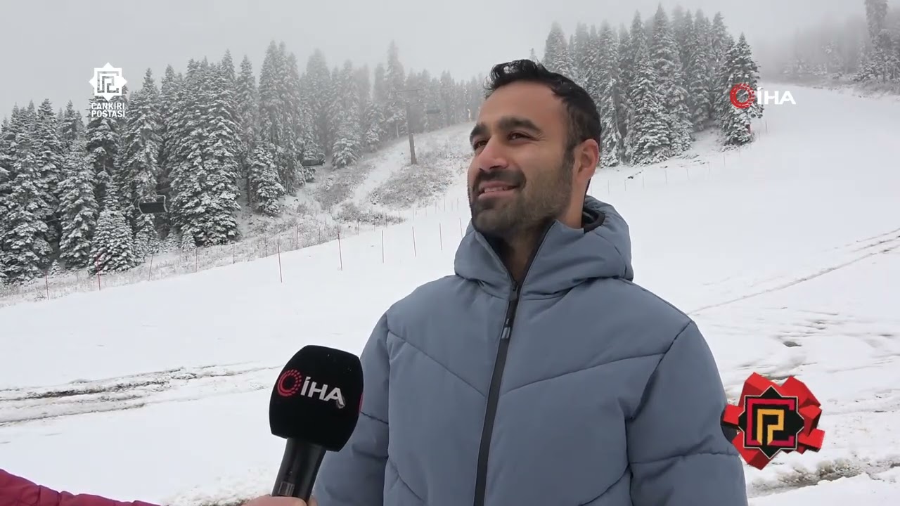 Çankırı'da kar kalınlığı 20 santimetreye ulaştı