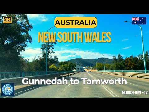 Chill Drive from Gunnedah to Tamworth | Scenic NSW Country Roads [4K POV]