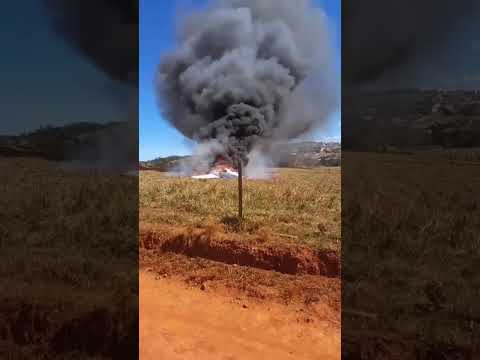 Acidente aéreo em Neropolis-GO