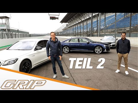 Luxus-Powerlimos: Audi S8, BMW M 760Li, Mercedes-AMG S 63 Teil 2 I GRIP