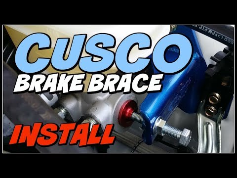 HOW TO INSTALL CUSCO MASTER CYLINDER BRACE 2015-2018 WRX / STi