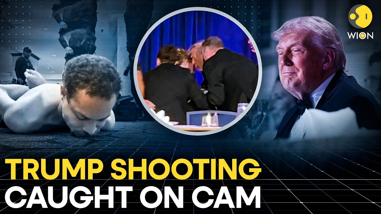Trump Shooting LIVE: Shooting at White House Correspondents' Dinner; Trump REVEALS Suspect's Details