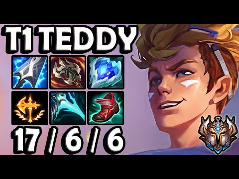 T1 Teddy EZREAL vs KAISA [ ADC ] Korea Challenger Patch 11.5 ✅