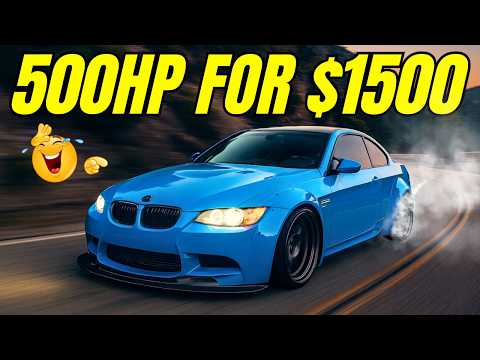 Cheap Cars With UNLIMITED Tuning Potential