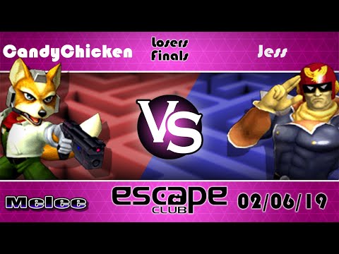 CandyChicken (Fox) vs. Jess (Falcon) - Losers Finals - ESC#2