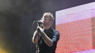 The National with St. Vincent - This Is The Last Time - Barclays Center, NYC, 2013-06-05 (front row)