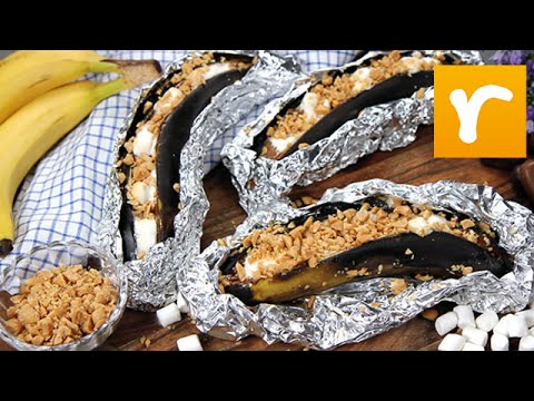 Mitt kök: Roy Fares bjuder på fylld, grillad banan - TV4