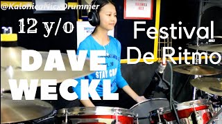 Dave Weckl - Festival De Ritmo Drum Cover by Kalonica Nicx 12 yo