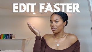 5 Strategies to Edit Your Videos Faster