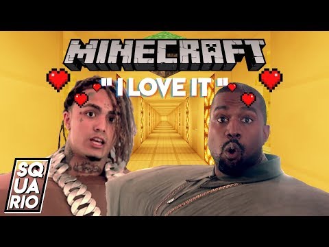 Kanye West & Lil Pump - "I Love It" (MINECRAFT PARODY)