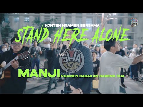 MANJI NGAMEN DADAKAN BARENG SHA